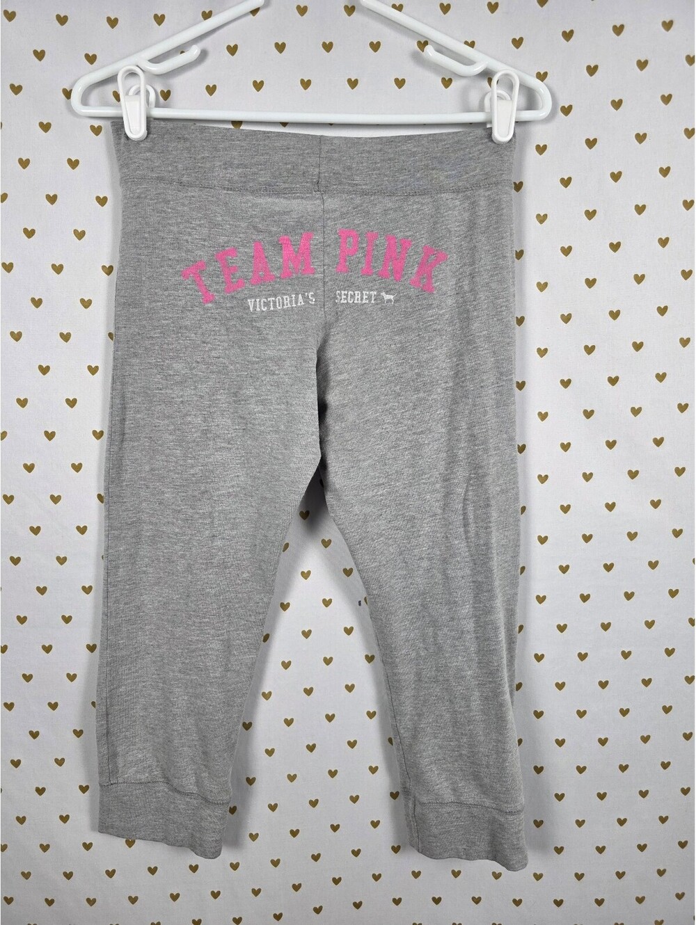 Victorias Secret PINK PHI BETA Leggings Yoga Pants vintage y2k SMALL Capri